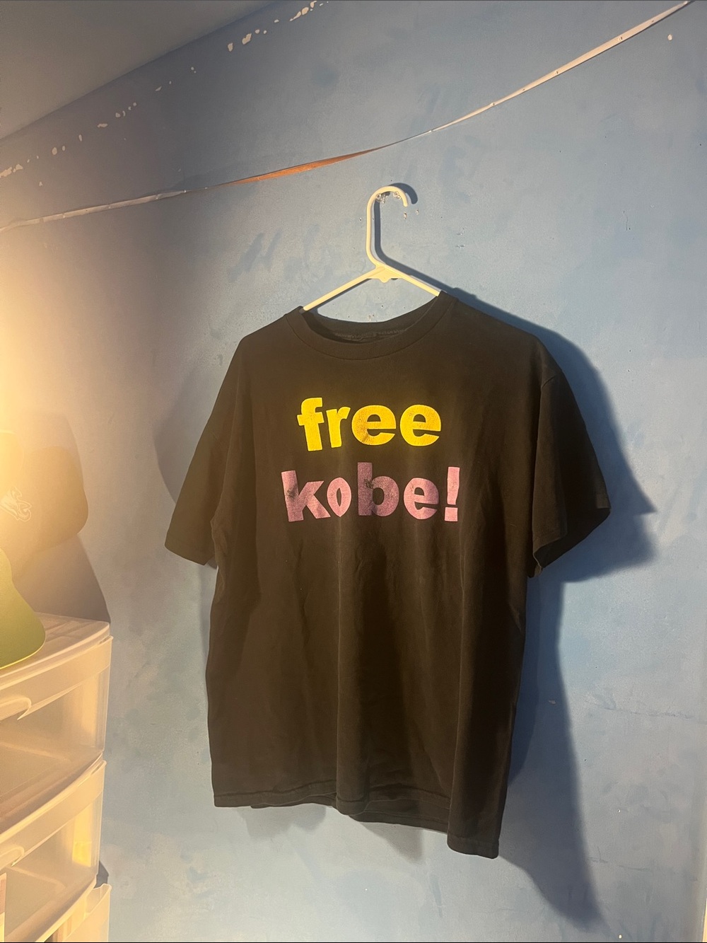 Free Kobe allegations rare t shirt